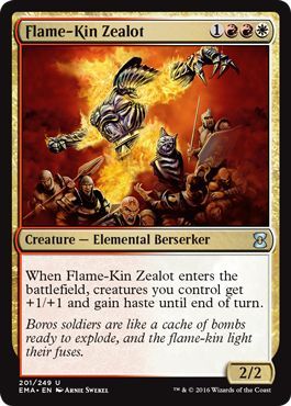 Flame-Kin Zealot - 201/249 - Uncommon