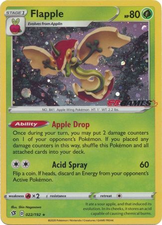 Flapple EB Games Promo - 22/192 - Promo - Sealed