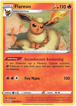 Flareon - 26/185 - Rare