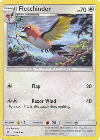 Fletchinder - 110/145 - Uncommon