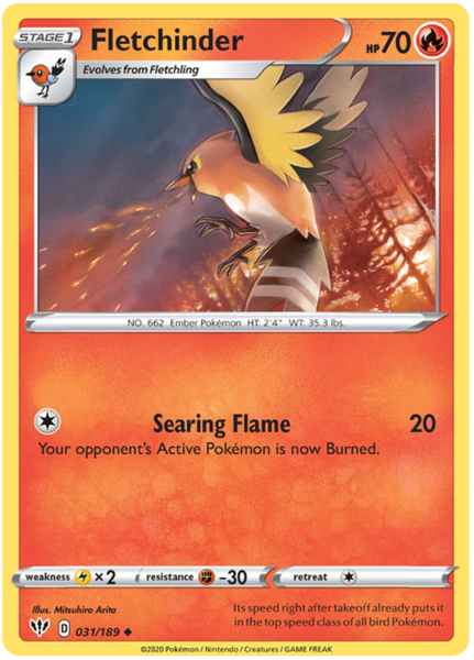 Fletchinder - 31/189 - Uncommon