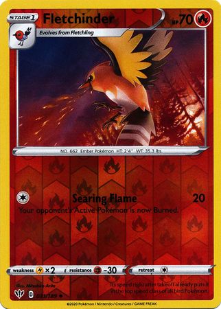 Fletchinder - 31/189 - Uncommon Reverse Holo