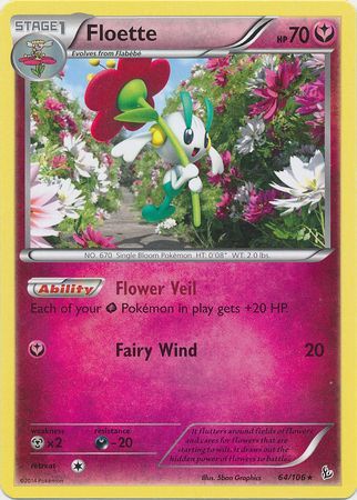 Floette - 64/106 - Rare