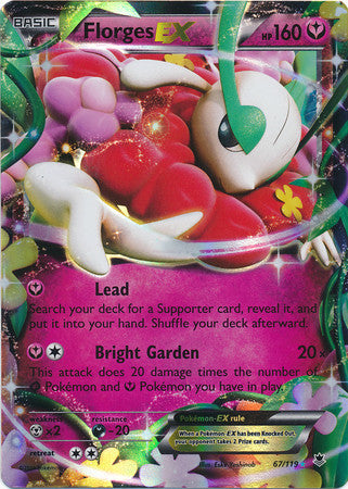 Florges Ex - 67/119 - Ultra Rare