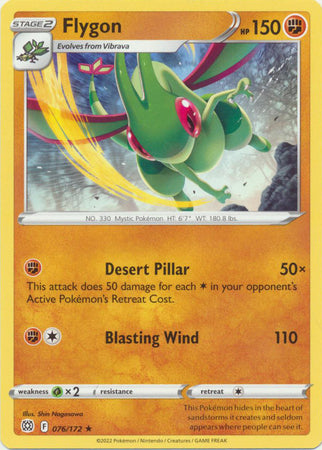 Flygon - 76/172 - Rare