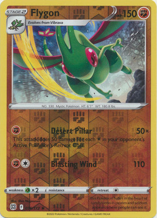 Flygon - 76/172 - Rare Reverse Holo