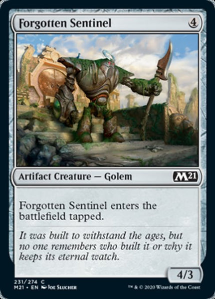 Forgotten Sentinel - 231/274 - Common Foil