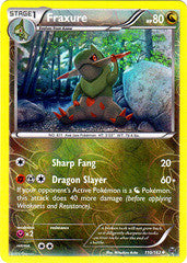 Fraxure - 110/162 - Uncommon  Reverse Holo