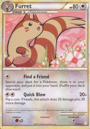 Furret - 21/123 - Rare