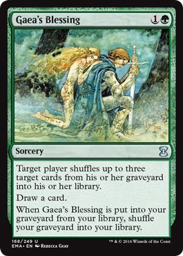Gaea's Blessing - 168/249 - Uncommon