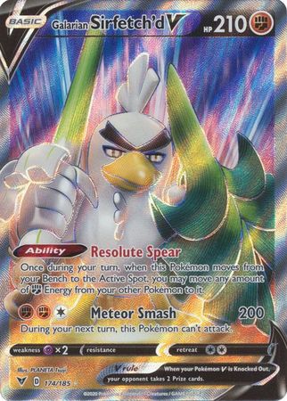 Galarian Sirfetch'd Full Art - 174/185 - Ultra Rare