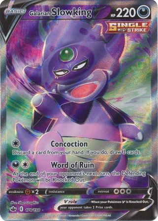 Galarian Slowking V Full Art - 178/198 - Ultra Rare
