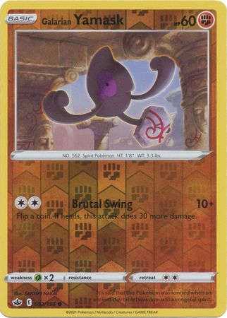 Galarian Yamask - 82/198 - Common Reverse Holo