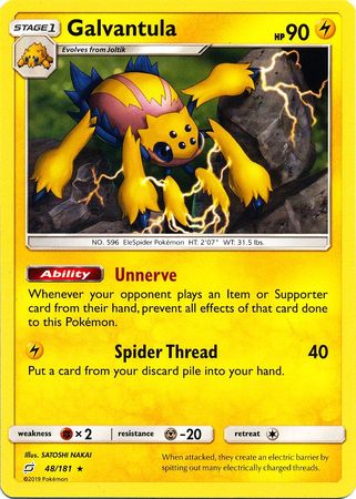 Galvantula - 48/181 - Rare