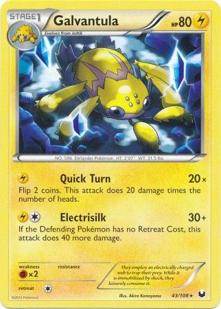 Galvantula - 43/108 - Rare