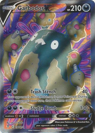 Garbodor V Full Art - 190/203 - Ultra Rare