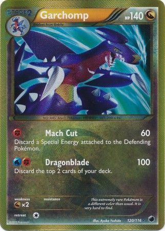 Garchomp Secret Rare - 120/116 - Ultra Rare