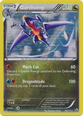 Garchomp - 96/113 - Holo Rare