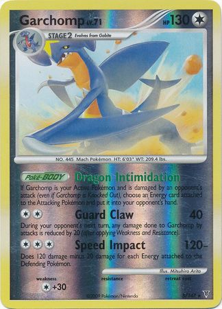 Garchomp - 5/147 - Holo Rare Reverse Holo