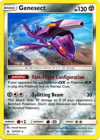 Genesect - 127/214 - Rare