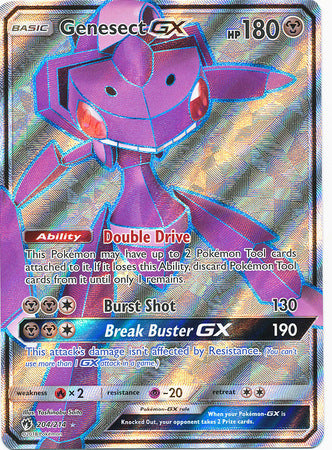 Genesect GX Full Art - 204/214 - Ultra Rare