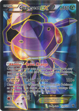 Genesect Ex Full Art - 120/124 - Ultra Rare