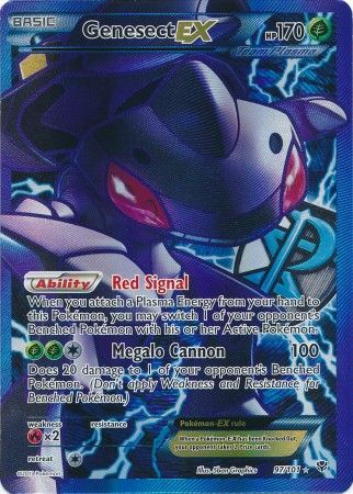 Genesect EX Full Art - 97/101 - Ultra Rare