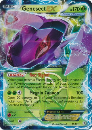 Genesect Ex - 11/101 - Ultra Rare
