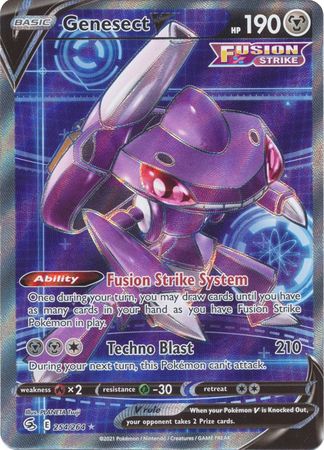 Genesect V Full Art - 254/264 - Ultra Rare