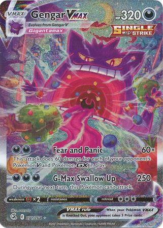 Gengar VMAX Secret Rare - 271/264 - Secret Rare