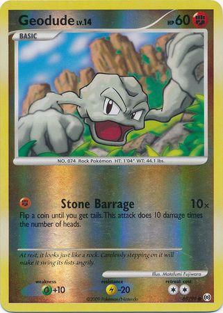 Geodude - 65/99 - Common Reverse Holo