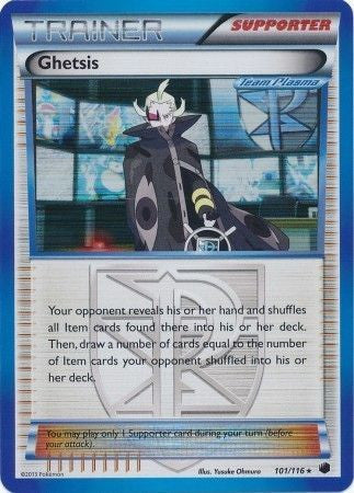 Ghetsis - 101/116 - Holo Rare