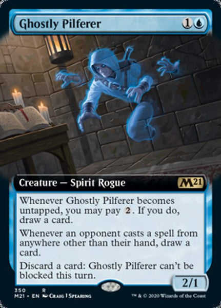 Ghostly Pilferer - 350/274 - Rare Extended Art