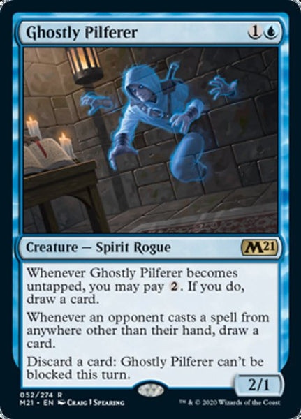 Ghostly Pilferer - 52/274 - Rare Foil