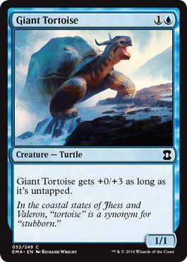 Giant Tortoise - 052/249 - Common