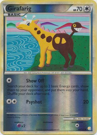 Girafarig - 64/123 - Common Reverse Holo