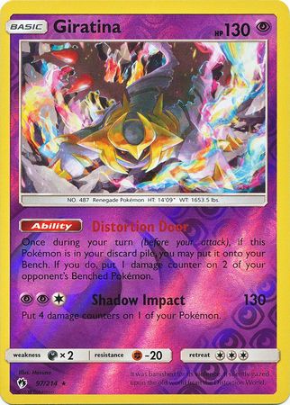 Giratina - 97/214 - Holo Rare Reverse Holo