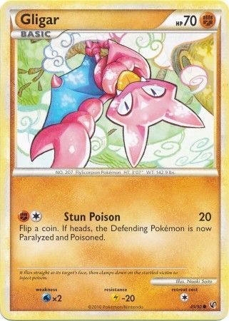Gligar - 49/90 - Common
