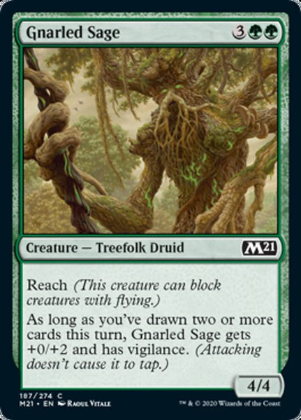 Gnarled Sage - 187/274 - Common