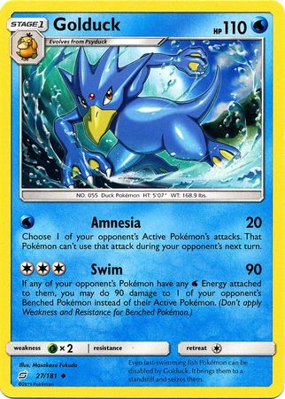 Golduck - 27/181 - Uncommon