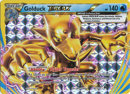 Golduck Break - 18/122 - Ultra Rare