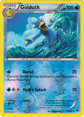 Golduck - 17/122 - Rare Reverse Holo