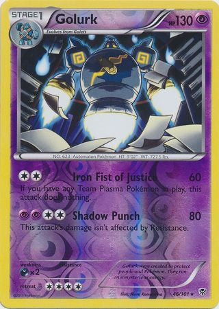 Golurk - 46/101 - Holo Rare Reverse Holo