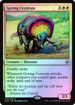 Goring Ceratops - 13/279 - Rare FOIL