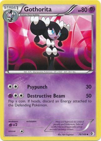Gothorita - 76/149 - Uncommon
