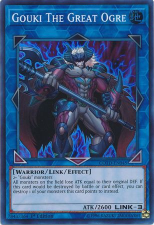 Gouki the Great Ogre - COTD-EN045 - Super Rare 1st Edition