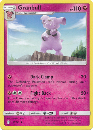Granbull - 91/149 - Uncommon