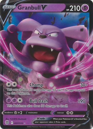 Granbull V - 57/172 - Ultra Rare