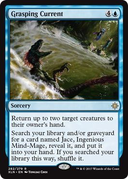 Grasping Current - 282/279 - Rare FOIL