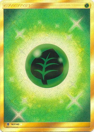 Grass Energy Secret Rare - 167/145 - Hyper Rare